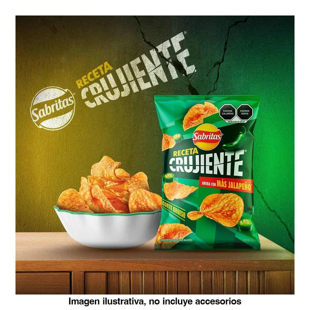 Receta Crujientes Jalapeño 160 GR