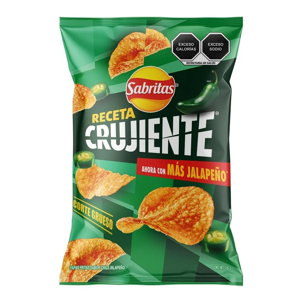 Receta Crujientes Jalapeño 160 GR